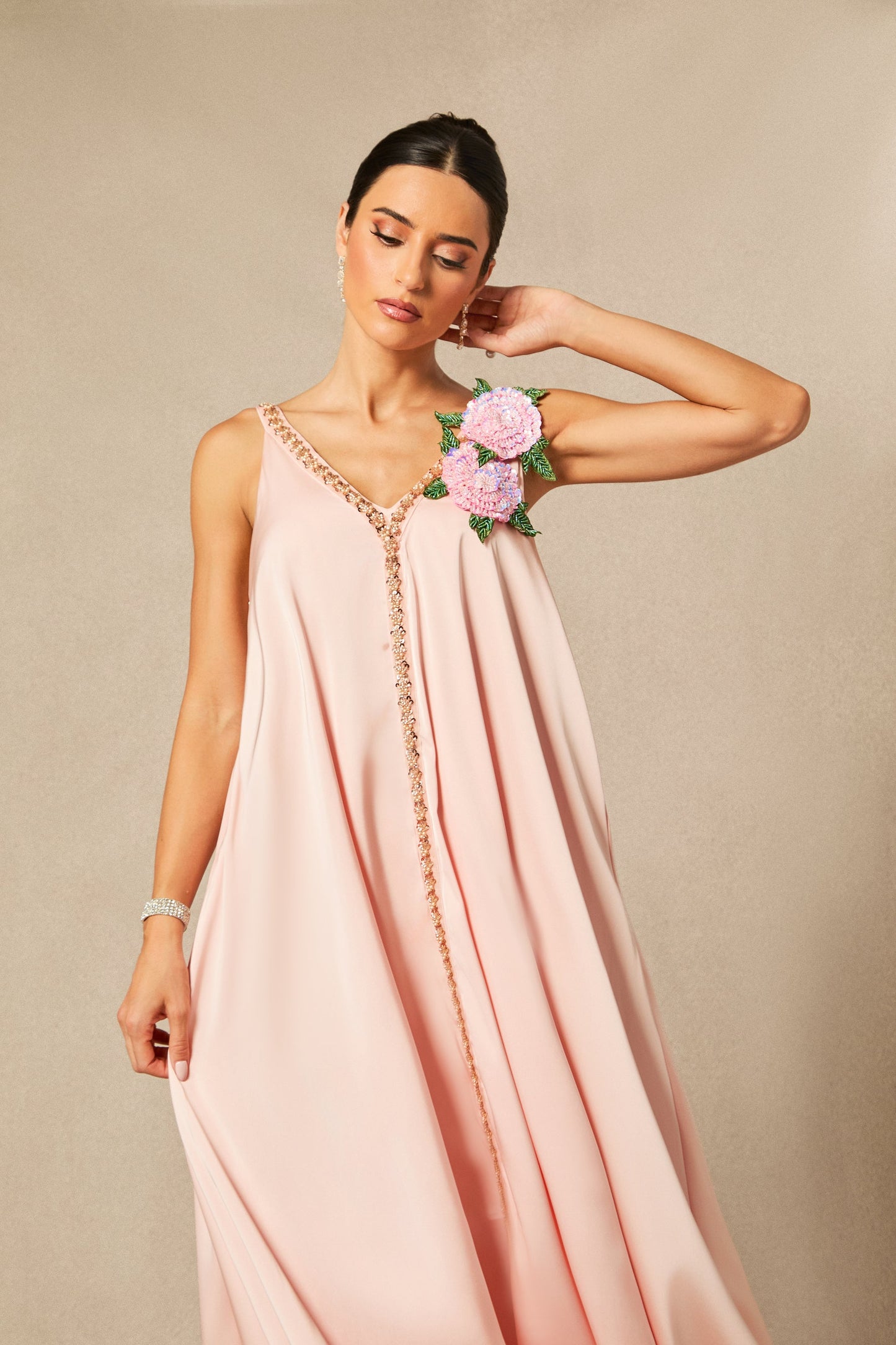 Ivy Elegant Sienna Floral Maxi Dress
