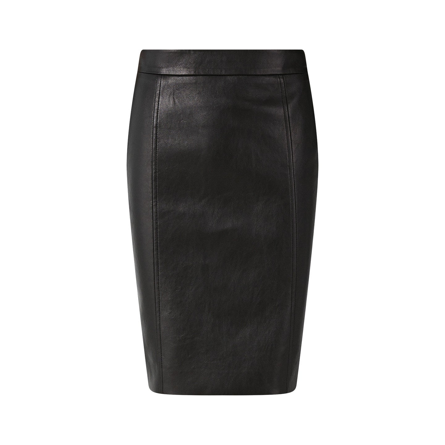 Leather Top and Skirt Set - Elegant Design