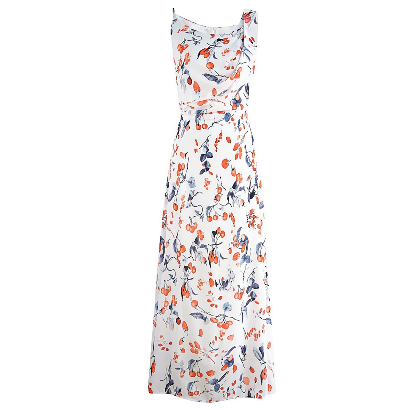 Viscose Summer Dress with Unique Print