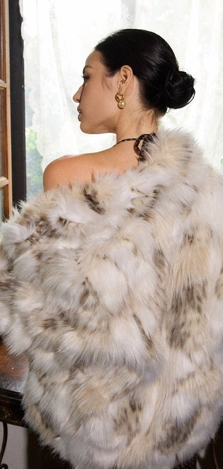 Faux Fur Coat - Stylish Winter Outerwear