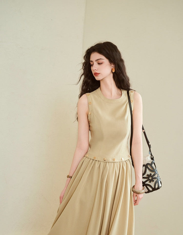 Viscose Top and Skirt Set - Textured Design
