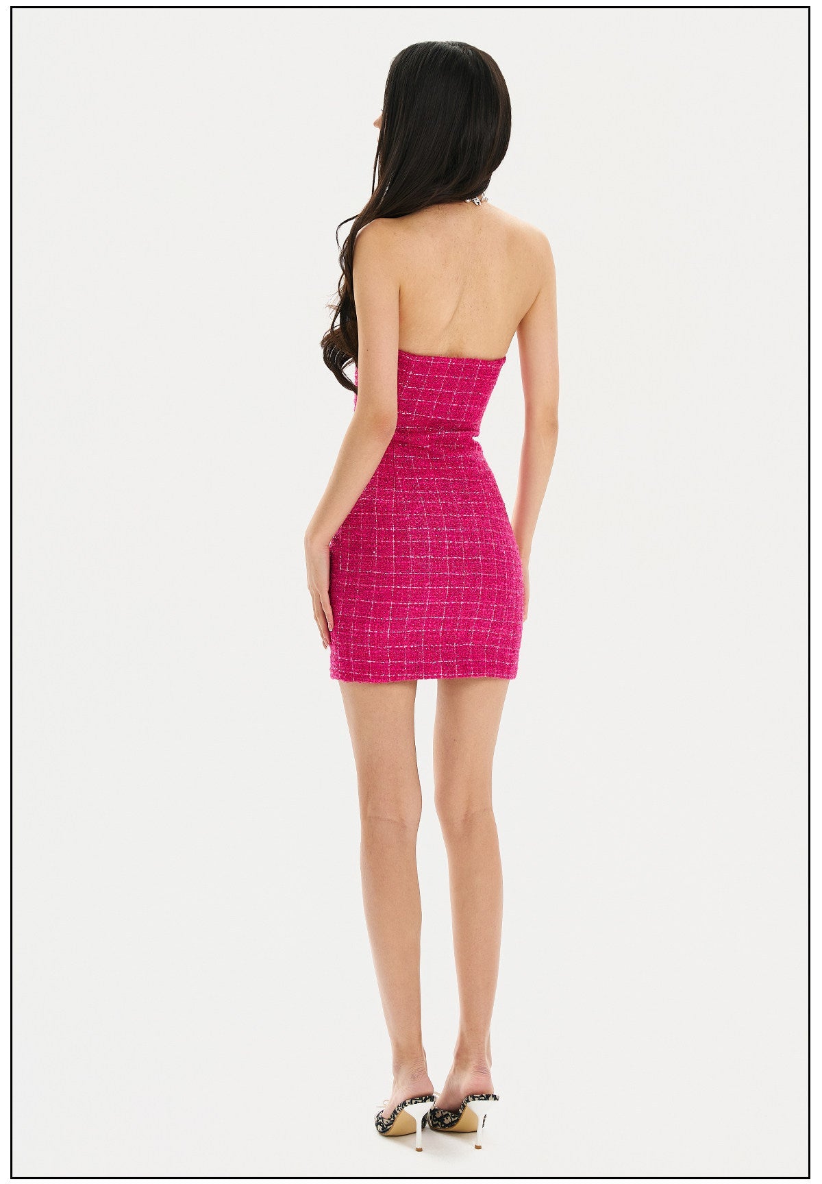 Mulberry Silk Dress - Slim Fit Velvet Style