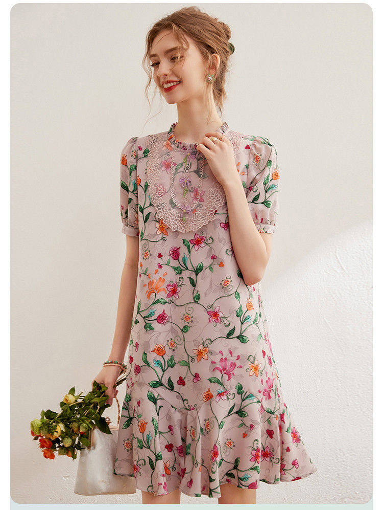 Selah Luxe Mood Embroidery Dress