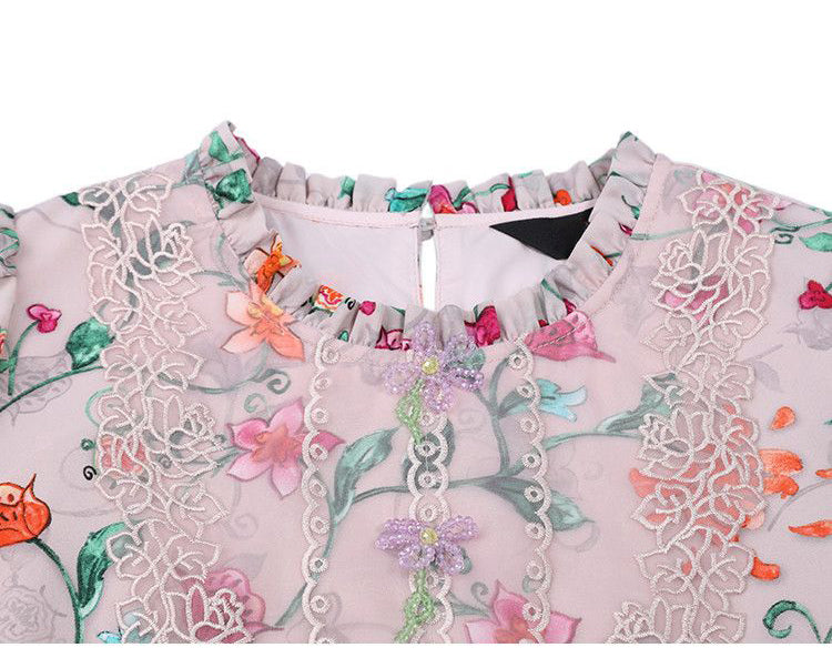 Selah Luxe Mood Embroidery Dress