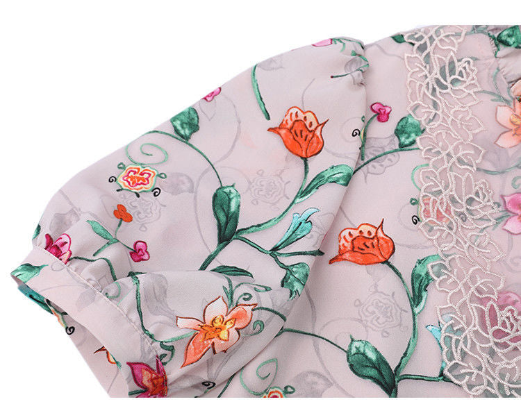 Selah Luxe Mood Embroidery Dress