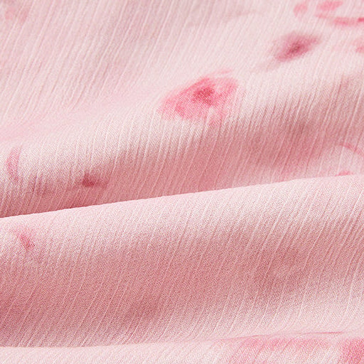 Floral Embroidered Dress - Romantic Pink