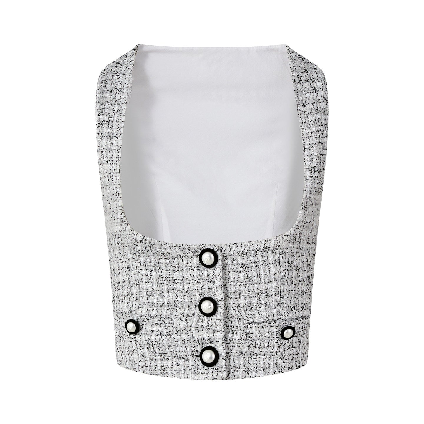 Tweed - Top and Skirt Two-Piece Set
