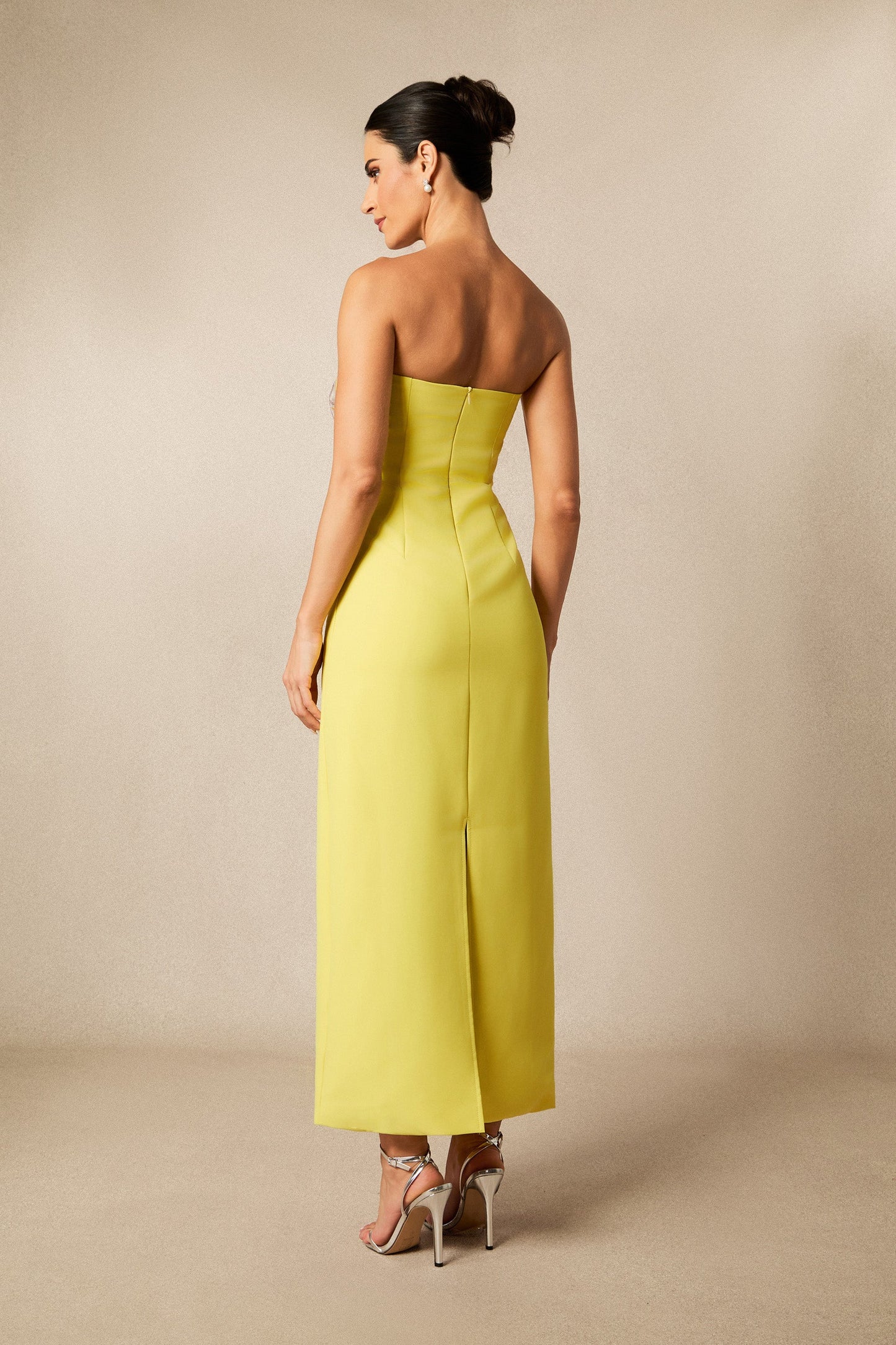 Finn Floral Strapless Maxi Dress