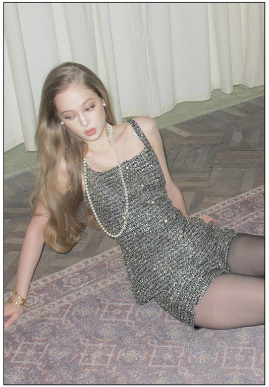 Viscose - Sleeveless Top and Shorts Two-Piece Set