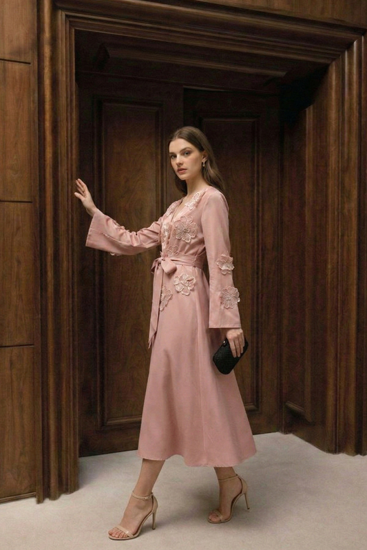 Polyester Floral Print Strapless Sleeveless Dress