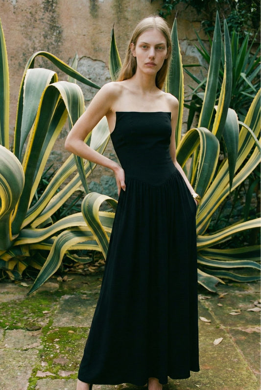 Polyester Sleeveless Ruched Dress with Irregular Hem