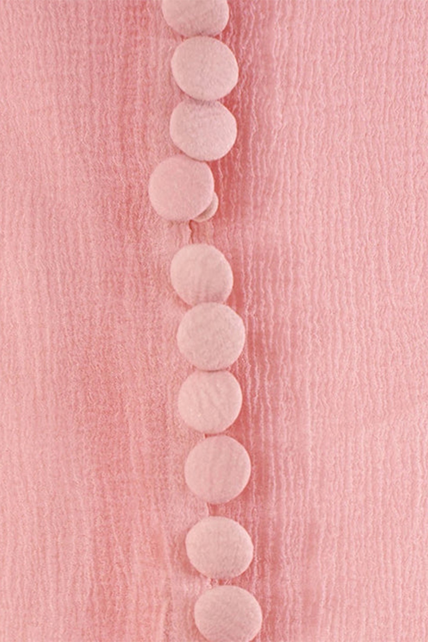 فستان قصير مصقول شبه شفاف واسع