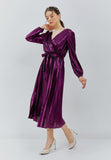Purple Velvet Whisper Dress