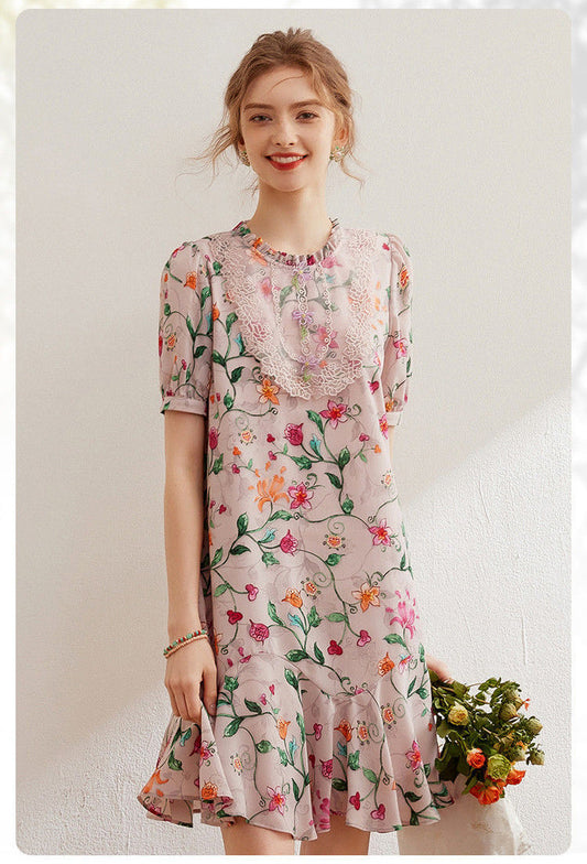 Selah Luxe Mood Embroidery Dress