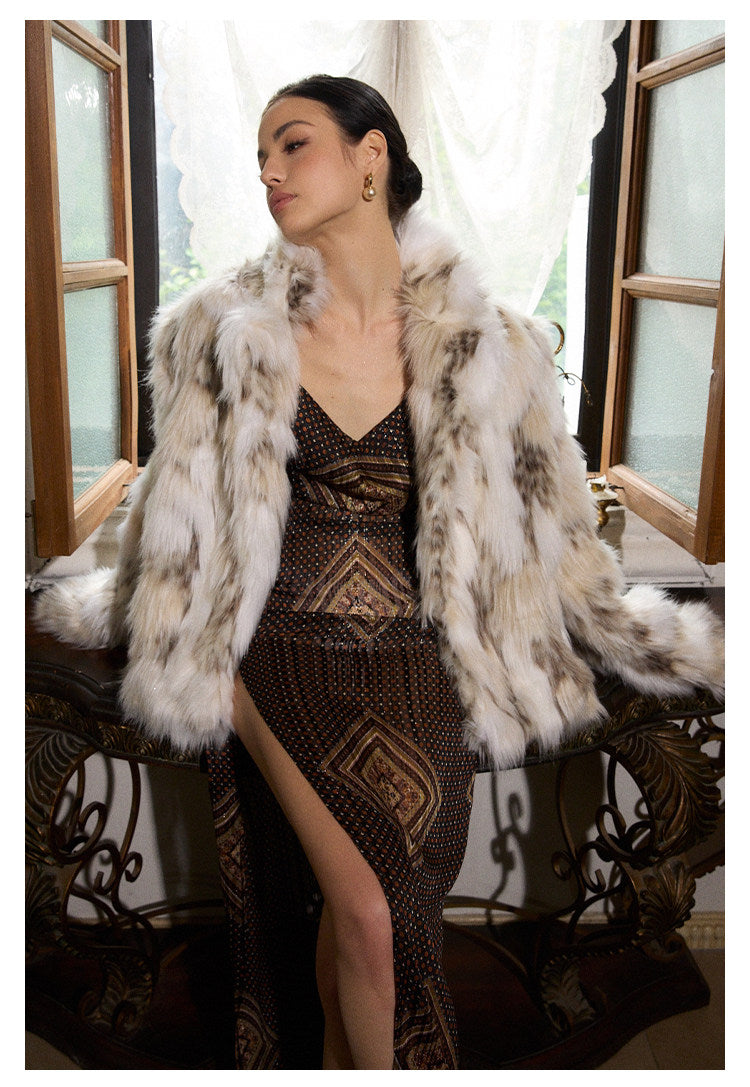 Faux Fur Coat - Stylish Winter Outerwear