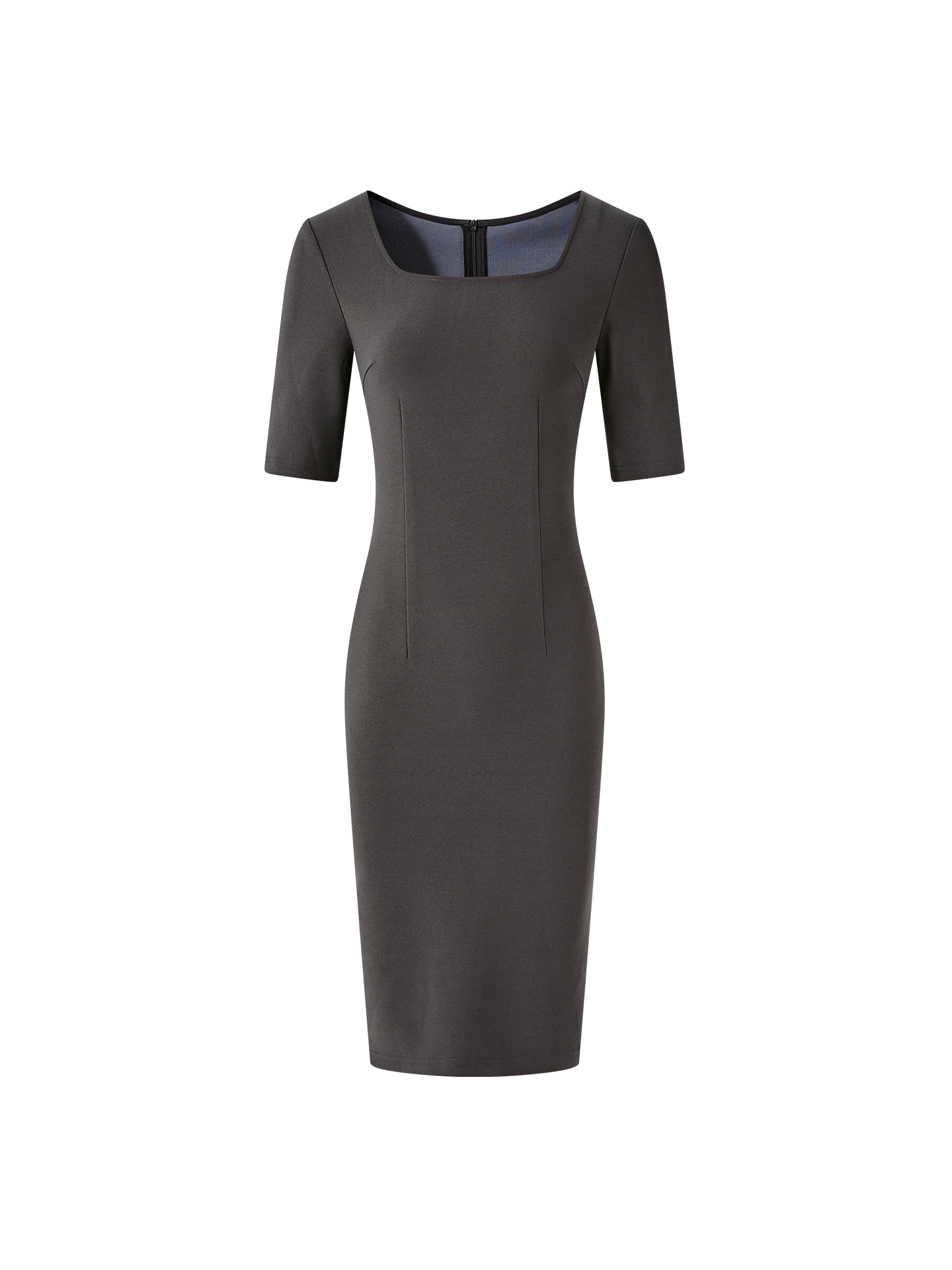 Viscose Dress - Stylish Fitted Design