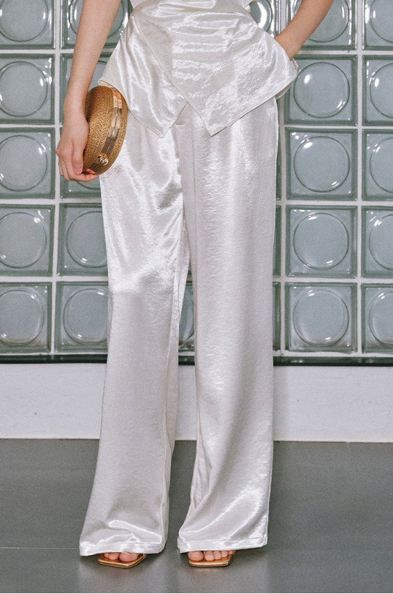 Mulberry Silk 3-Piece Set - Halter Neck Top and Umbrella Skirt