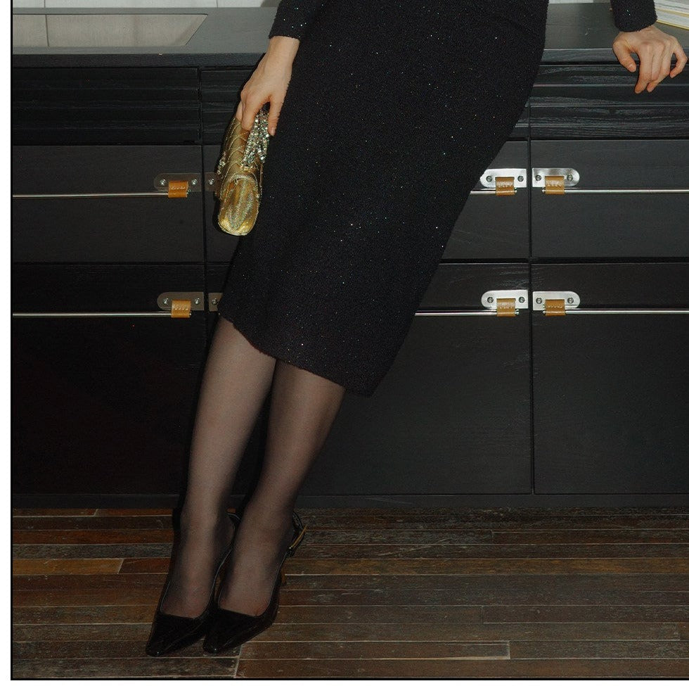 Viscose - Elegant Top and Skirt Two-Piece Set