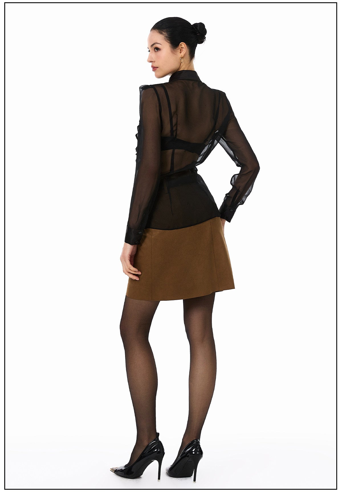 Sheer Viscose Blouse - Elegant and Lightweight