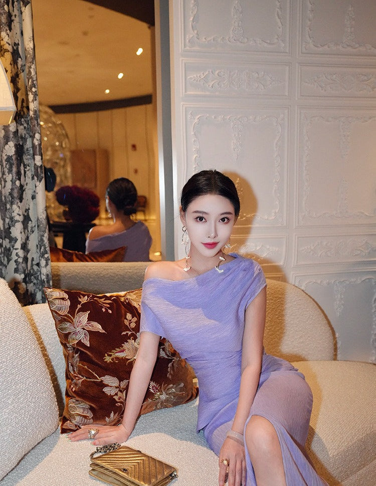 Viscose Skirt Set - Textured Design