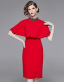 Red Cloak Dress